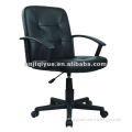 Black low back manager chair